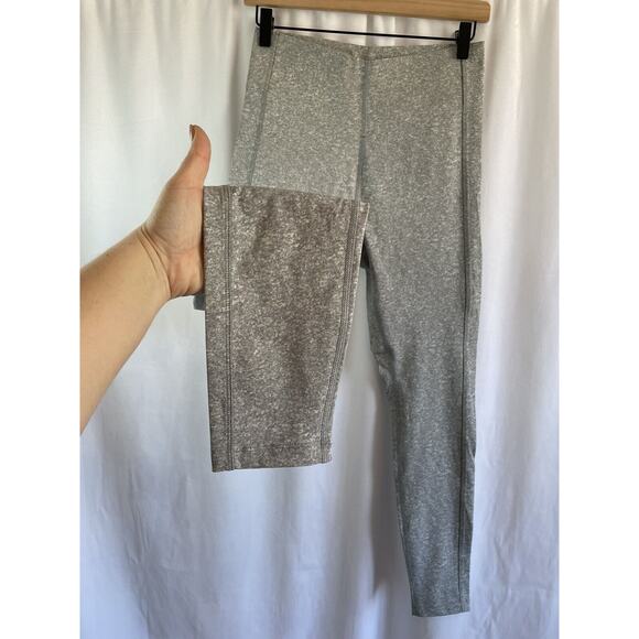 Victoria’s Secret Pink Active Heather Gray Compression Leggings Womens Size M - Picture 2 of 7